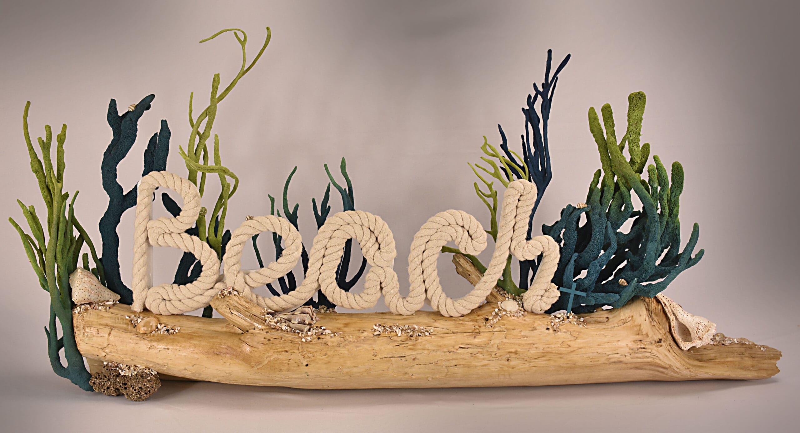 Beach rope lite wood 33x16